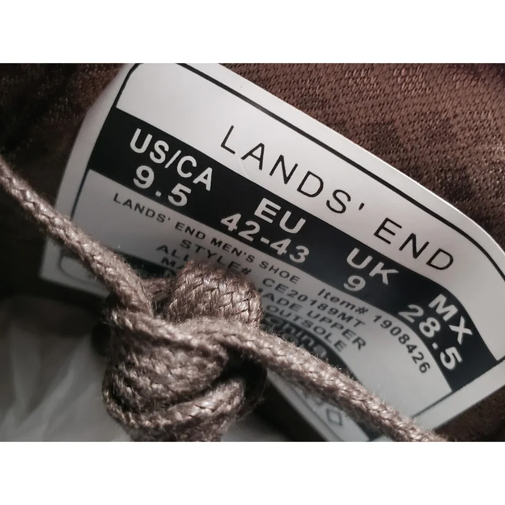 Lands End shoes have